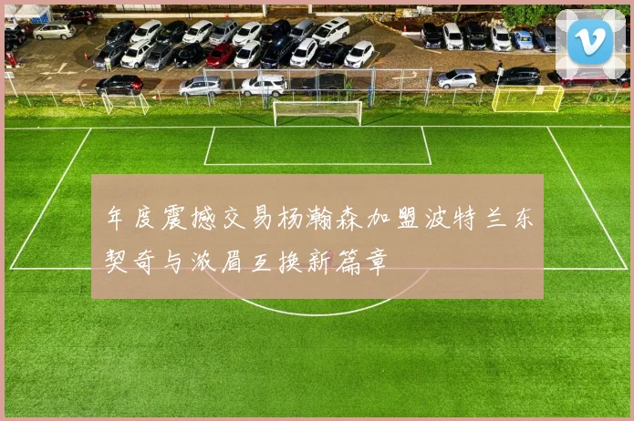 年度震撼交易杨瀚森加盟波特兰东契奇与浓眉互换新篇章